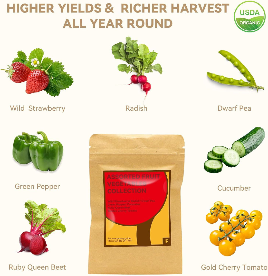 Inbloom 12-Pod Fruit Seed Pod Kits for AeroGarden